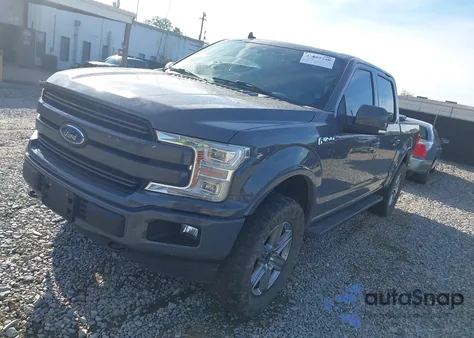 2018 Ford F-150 Lariat из США, поврежденный, VIN 1FTEW1E54JFC59278